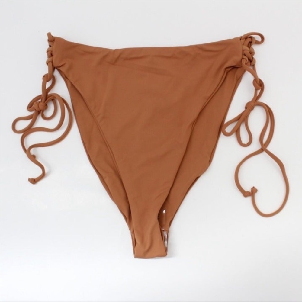 Dippin Daisys Ensenada Tie Sides Cheeky Bikini Bottom